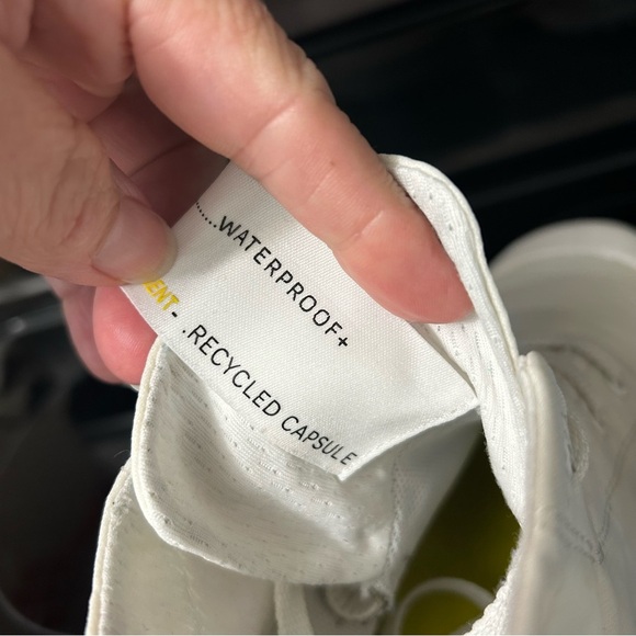 White Palladium High-Top Sneakers - Picture 9 of 11